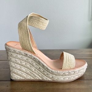 Dolce Vita woven espadrille wedges Size 7.5